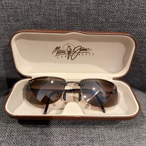 MAUI JIM Pali Sunglasses Flexon MJ-352-23 Copper Frame Bronze Lens